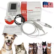 USA Vet Veterinary OLED digital Blood Pressure&Heart Beat Monitor NIBP CONTEC08A