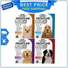 New Frontline Plus Flea and Tick Treatment All sizes for Dogs 3 Pipettes