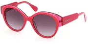 Max & Co. MO0076 72B Women’s Sunglasses Red Size 55