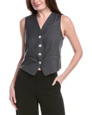 Seraphina Linen-Blend Vest