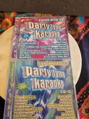 Party Tyme CD+G Karaoke Discs Discs 33 And 28 Never Used