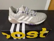 NEW IN BOX WOMEN'S ADIDAS CODECHAOS SHOES, COLOR: GRAY/WHITE/PURPLE, SIZE: 8.5