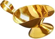 HOLIDYOYO Multi-use Sauce Server Gravy Boat Steak Condiment Salad Dressing Dispenser Elegant