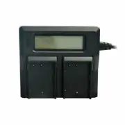 New Dual Double Charger For Panasonic Lumix DMW BLF19 BTC10G GH3 GH4 GH5 LCD d