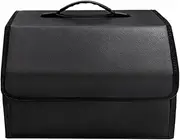 Foldable Leather Car Trunk Organizer Box,Compatible For BMW,Compatible For Ford,Compatible For Lexus,Compatible For Peugeot(A-Large)
