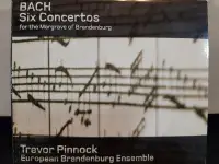 在飛比找Yahoo!奇摩拍賣優惠-Pinnock,J.S. Bach-The Six Bran