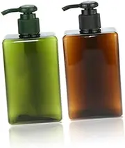 NULYLU 450ml Airless Pump Bottle Travel Soap Dispenser Pump Hand Soap Refill ()