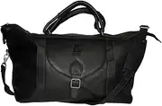 NBA Luggage Leather Top Zip Travel Bag