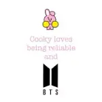 COOKY LOVES BEING RELIABLE AND BTS: NOTEBOOK FOR FANS OF BTS, JUNGKOOK, K-POP AND BT21