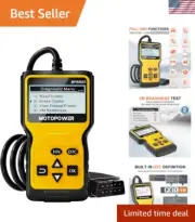 2.8-Inch LCD OBD II Code Reader – MOTOPOWER MP69033 for Engine Diagnostics