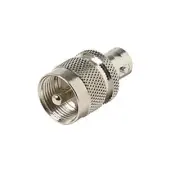 BNC Female to UHF Male Coax Adapter