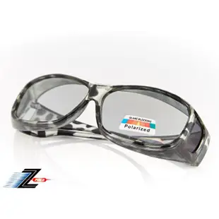 【視鼎Z-POLS】加大頂級淺色系偏光 質感豹紋黑框 可包覆近視眼鏡設計！Polarized寶麗來偏光太陽眼鏡，新上市！