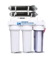 Aquarium Reverse Osmosis Water Filter System RODI 6 Stage Booster Pump 150 GPD