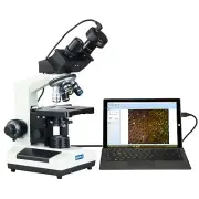 OMAX 40X-1000X Oil Darkfield Binocular Compound Microscope+1.3MP USB Camera