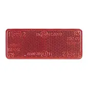 Narva 84037BL Red Retro Reflector with Self Adhesive