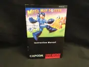Custom Fan Art Mega Man Soccer Super Nintendo SNES Manual-Booklet Only Free SHIP