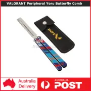 VALORANT Peripheral Toy Yoru Stylish Butterfly Comb Metal Butterfly Traine Prop