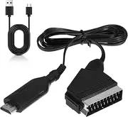 HDMI to Scart Converter Adapter, 1080P HDMI Scart Adapter