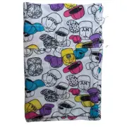 VTG - 80s Retro Baseball Cap Valance in Pastel Colors for Rod