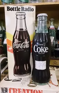 在飛比找Yahoo!奇摩拍賣優惠-Coca-Cola 古董 收音機 : 紀念 可口可樂 收藏 