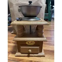在飛比找蝦皮購物優惠-［二手尋寶］Coffee mill A-6 木製磨豆機 咖啡