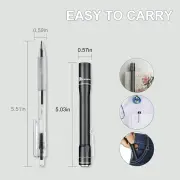 LUMINTOP IYP365 Pen Flashlight Ultra-Bright CREE LED Aluminum Alloy 200 Lumens