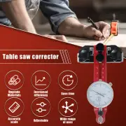 Table Saw Dial Indicator 0.01 mm Accuracy Adjustable Table Saw Alignment LibJb