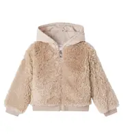 [Moncler Enfant] Moncler Enfant Faux fur jacket Y 12 beige