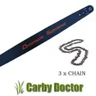 CANNON 18" CHAINSAW BAR TITAN 3 x TITAN CHAIN FOR STIHL MS390 MS360 MS440 MS660