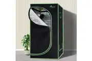 Green Fingers Grow Tent 1000W LED Grow Light 80X80X160cm Mylar 4" Ventilation