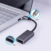 USB C Hub, Aluminum USB C Adapter with 4K HDMI Port for MacBook Pro 2017