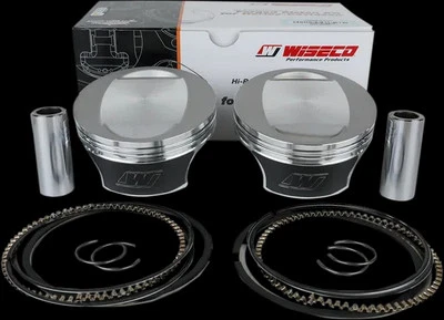Wiseco Tracker Forged Piston Kit TC103 3.937 10.5:1 HD Cross Bones 08-11