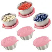 Salad Sauce Container Salad Sauce Container with Lid Small Leak-Proof Reusable Salad Dressing Container