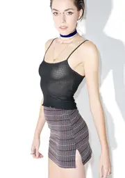 [American Deadstock] Reality Bites Mini Skirt