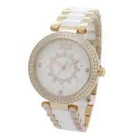 在飛比找momo購物網優惠-【NATURALLY JOJO】絢麗星芒陶瓷腕錶錶-JO96