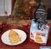 BRAND NEW Elf on the Shelf Pancake Skillet Set EXPIRED Pancake Mix Christmas!