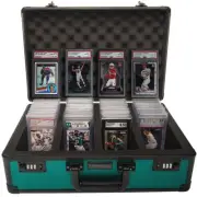 160+ PSA Graded Card Storage Box 4 Row Slab Case for Sports Cards