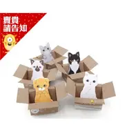 在飛比找蝦皮商城優惠-韓版紙箱貓咪便利貼 紙箱貓咪N次貼 喵星人 可愛療癒紙箱貓咪