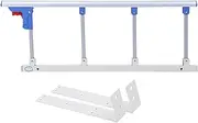 Bed Rail for Elderly Adults Seniors,Ajustable and Folding Bed Railing,Adjustable Support Handle Collapsible Half Handicap Railings Portable Adjustable Rails,94cm*36cm/37in*14.17in