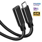 USB Type C Male to Female Extension Cable 10gbps Video Cord for Switch MacBook