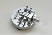 CQ ham radio single lever paddle Leo