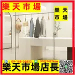 服裝店展示架不銹鋼簡約落地式中島掛衣架男女童裝店貨架陳列道具