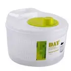 Salad Spinner Large Capacity Dryer With Double Layer Manual Vegetable Drainer
