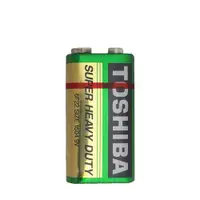 在飛比找ETMall東森購物網優惠-【東芝Toshiba】碳鋅電池 9V電池 4入盒裝(環保電池