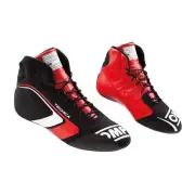 OMP Italy TECNICA MY21 Racing Shoes Black/Red (FIA ) size EUR 43
