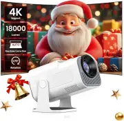 Mini Projector - Portable Projector 4K 1080P Full HD with Android 11, Project...