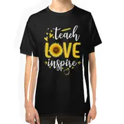 Teachs LoveInspire Cute Sunflower Teacher Appreciation T-shirt