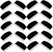 KOMBIUDA 20pcs Mobile Screen Protector Installation Tool Curved Squeegee for No Bubble Application Compact Film Scraper for Easy Use Cloth Scraper for Scratch Protection Efficient Bubble