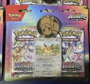 Pokemon Prismatic Evolutions: 2 pack Blister [Eevee] New Sealed