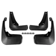 4Pcs Car Mudflaps Splash Guards Mud Flap Mudguards Mud Flaps for Vauxhall Opel Insignia 2008-2016 black